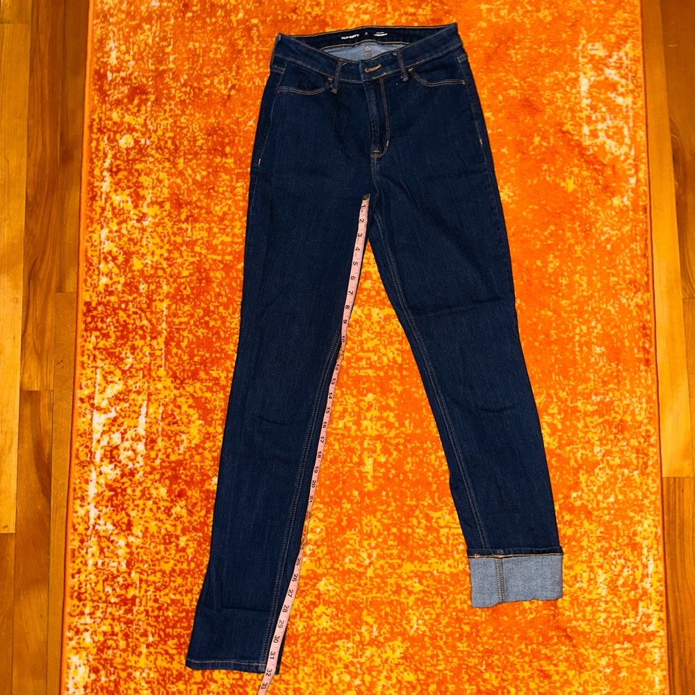 Old Navy High Rise Straight Dark Wash Jeans